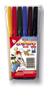 Pisaki FIBRACOLOR komplet 6 sztuk.