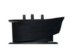 Taśma maszynowa 13 mm czarna 13/10 m