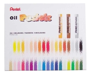 Kredki pastele olejne PENTEL 36 sztuk PHN36