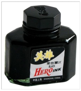 Atrament HERO czarny, 59 ml. 154