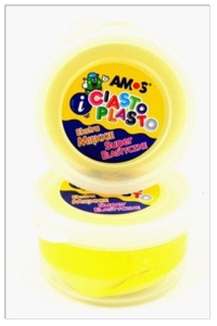 Ciastolina AMOS 30 g żółta.