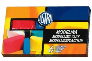 Modelina 6 kolorów ASTRA