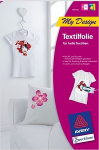 Folia AVERY T-Shirt na jasne tkaniny MD1002
