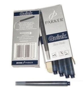 Naboje do pióra PARKER Z11, niebiesko-czarne.