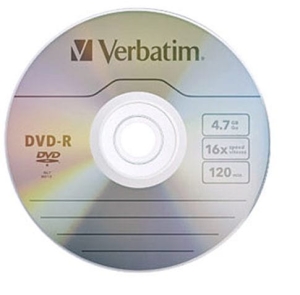 Płyta DVD+R VERBATIM 4,7GB x16 w kopercie