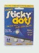 Naklejka STICKY DOTS usuwalna SDU64 niebieska.