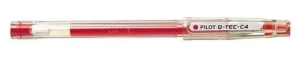 Cienkopis PILOT G-TEC-C4, czerwony.