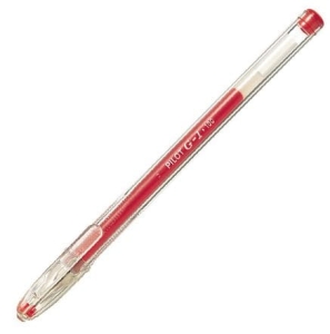 Długopis żelowy PILOT G-1 czerwony.