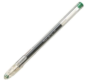 Długopis żelowy PILOT G-1 zielony.