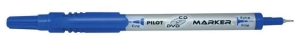 Pisak PILOT do CD i DVD 2-stronny niebieski.