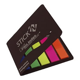 Zakładka indeksująca STICK'N 5-kolor. w etui