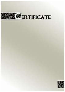 Galeria Papieru A-4 170 g/m2 CERTYFIKAT