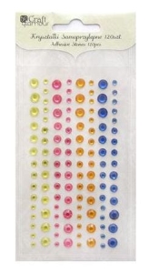 Ozdoba - Kryształki samoprzylepne GRKR-017 120 szt