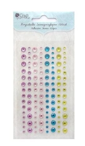 Ozdoba - Kryształki samoprzylepne GRKR-018 120 szt
