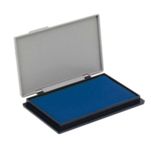 Poduszka do stempli HORSE 3 z niebieskim tuszem.