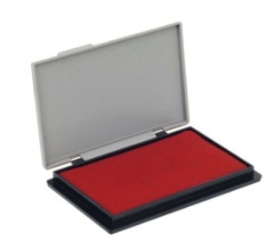 Poduszka do stempli HORSE 1 z czerwonym tuszem.