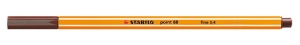 Cienkopis STABILO Point 88 (45) brąz