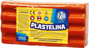 Plastelina ASTRA opakowanie 1 kg czerwona