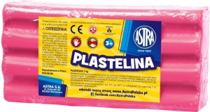 Plastelina ASTRA opakowanie 1 kg jasnoróżowa