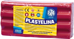 Plastelina ASTRA opakowanie 1 kg różowa