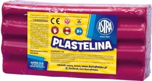 Plastelina ASTRA opakowanie 1 kg purpurowa