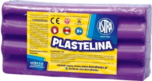 Plastelina ASTRA opakowanie 1 kg fioletowa