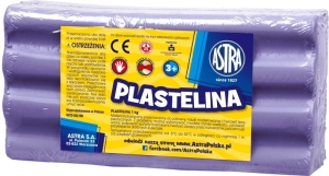 Plastelina ASTRA opakowanie 1 kg jasnofioletowa