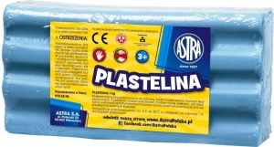Plastelina ASTRA opakowanie 1 kg jasnoniebieska