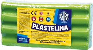 Plastelina ASTRA opakowanie 1 kg seledynowa