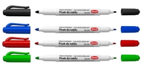 Komplet TOMA suchościeralny 2-stronny 4 kolory