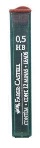 Wkład do ołówka FABER CASTELL 0,5 mm HB