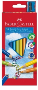 Kredki ołówkowe FABER CASTELL Junior Grip 20 kol.