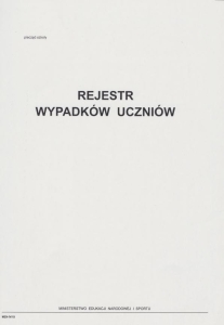 IV/19 Rejestr wypadków uczniów