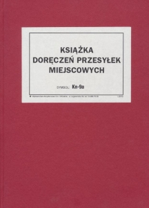 Kn-9a Książka doręczeń przesyłek miejscowych A5,