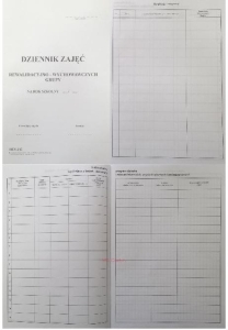 I/12/32 Dziennik zajęć rewalidacyjno wychow. grupy
