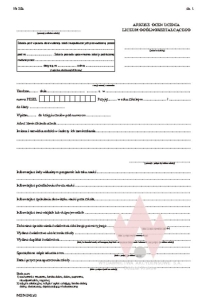 I/42a/2 Arkusz ocen dla uczniów  LO