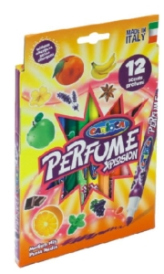 Pisaki CARIOCA zapachowe 12 kolorów Xplosion 42672