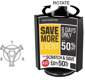 Prezentator plastikowy MPM BELLIS J14.3075