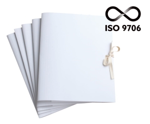 Teczka wiązana A-4 240 g/m2 ISO 9706 bezkwasowa