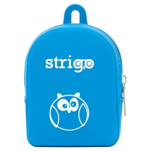 STRIGO - Portfelik silikonowy niebieski