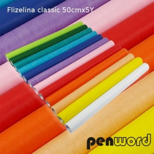 Flizelina Classic 50 cm x 5y mix kolorów PenWord