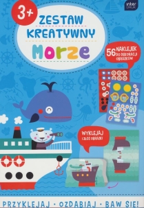 Zestaw kreatywny  Morze 56 naklejek