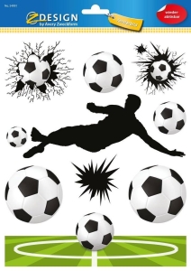 Naklejka AVERY na szybę A-4 54991 "Piłka"