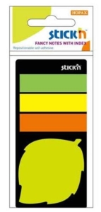 Zakładka indeksująca STICK'N 3-kolory + listek