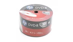 Płyta DVD-R HP 4,7GB 16x Spindel 50 sztuk