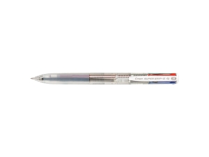 Długopis PILOT Super Grip G 4-kolory przeźroczysty