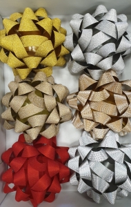 Kokarda gwiazdka mega brokatowa A-6