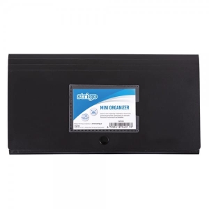 STRIGO - Organizer PP DL z 6-przek. czarny