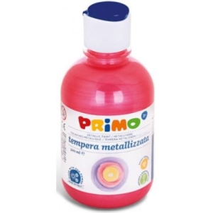 Farba tempera PRIMO/ CMP Metaliczna czerwona 300ml