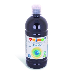 Farba do malowania palcami PRIMO czarna 750 ml